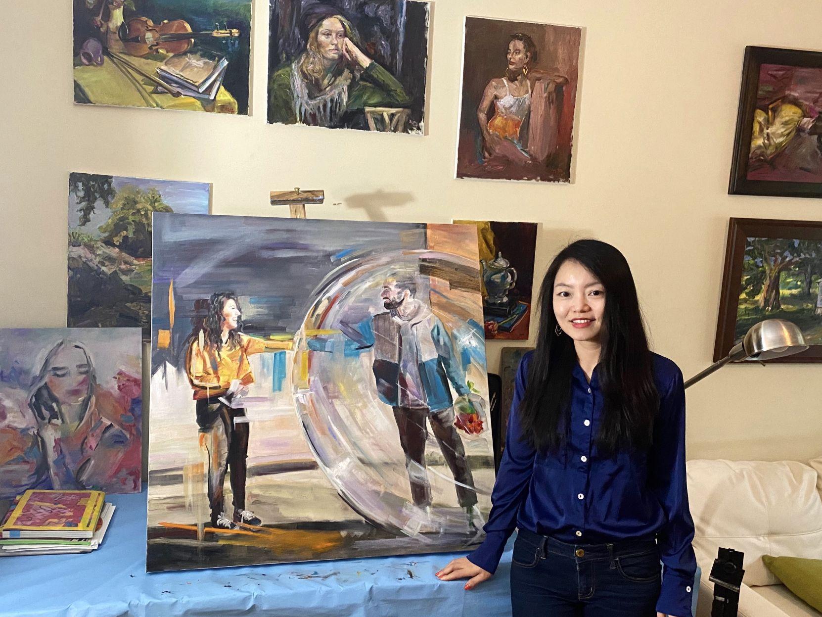 Suwanee Art Student Wins Virtual SCAD Sidewalk Arts Festival Contest
